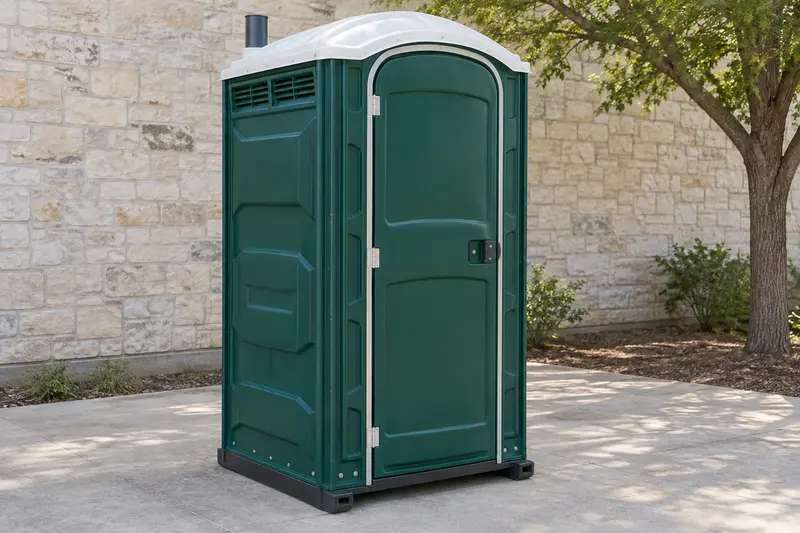 Green self-contained toilet